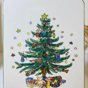 Nikko Japan Christmas tree trivet Japan